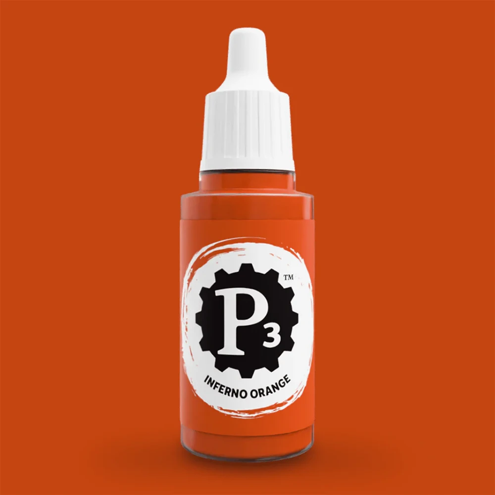 P3 Paint: Inferno Orange (18ml) (New Arrival)