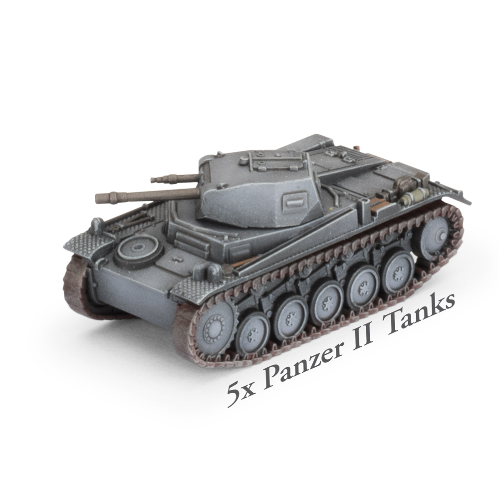 Flames of War WW2: Blitzkrieg: German Starter Force - Light Tank Company