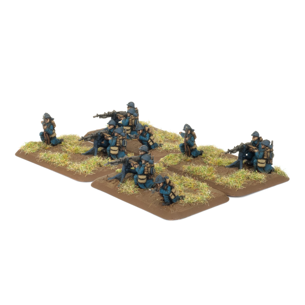 Flames of War Great War: French - Fusiliers Machine-Gun Platoon