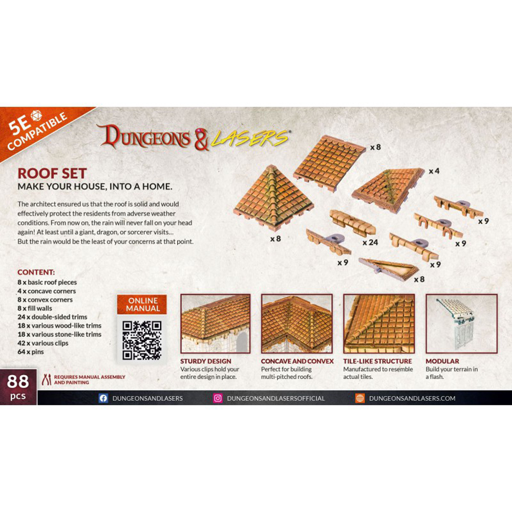 Dungeons & Lasers: Roof Set