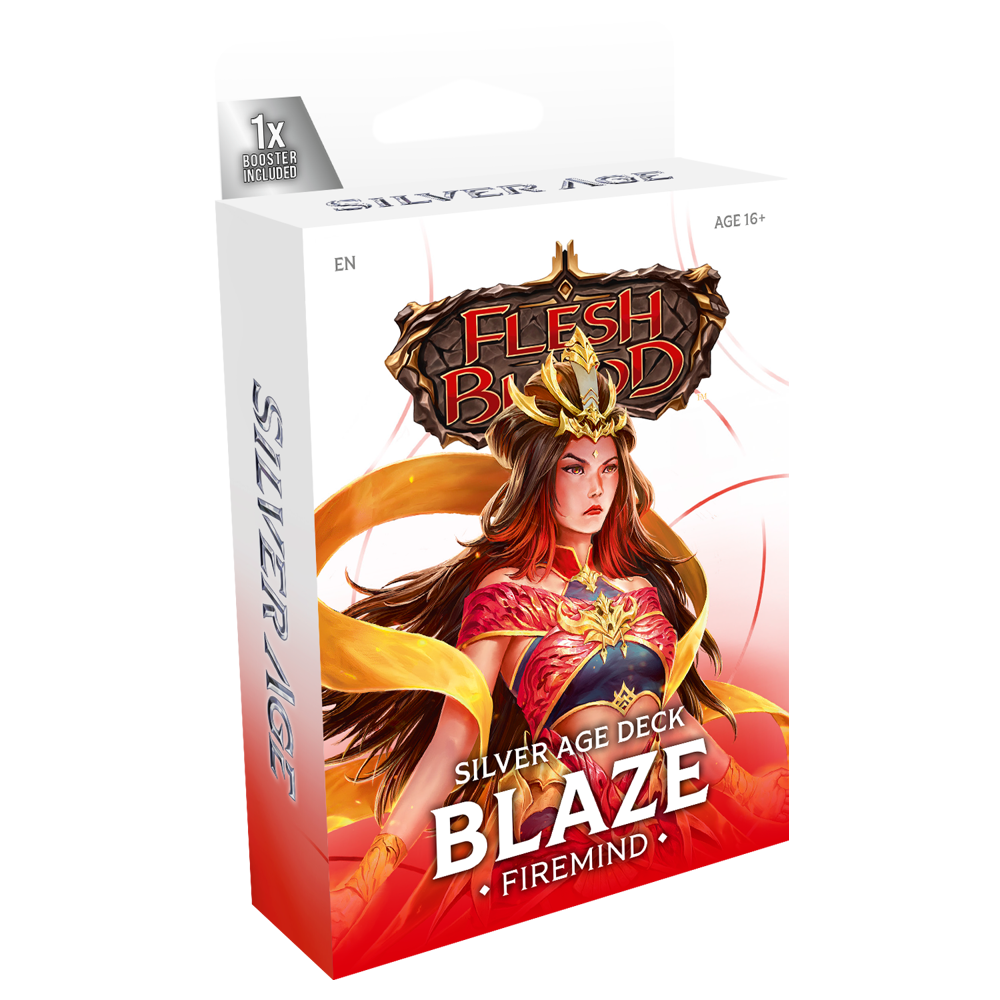 Flesh & Blood TCG: Silver Age Chapter 3 Deck - Blaze (Wizard)