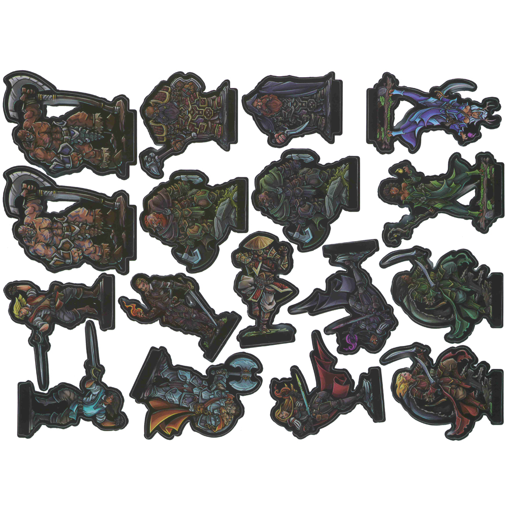 GTG 2D Minis: Heroes Set 1