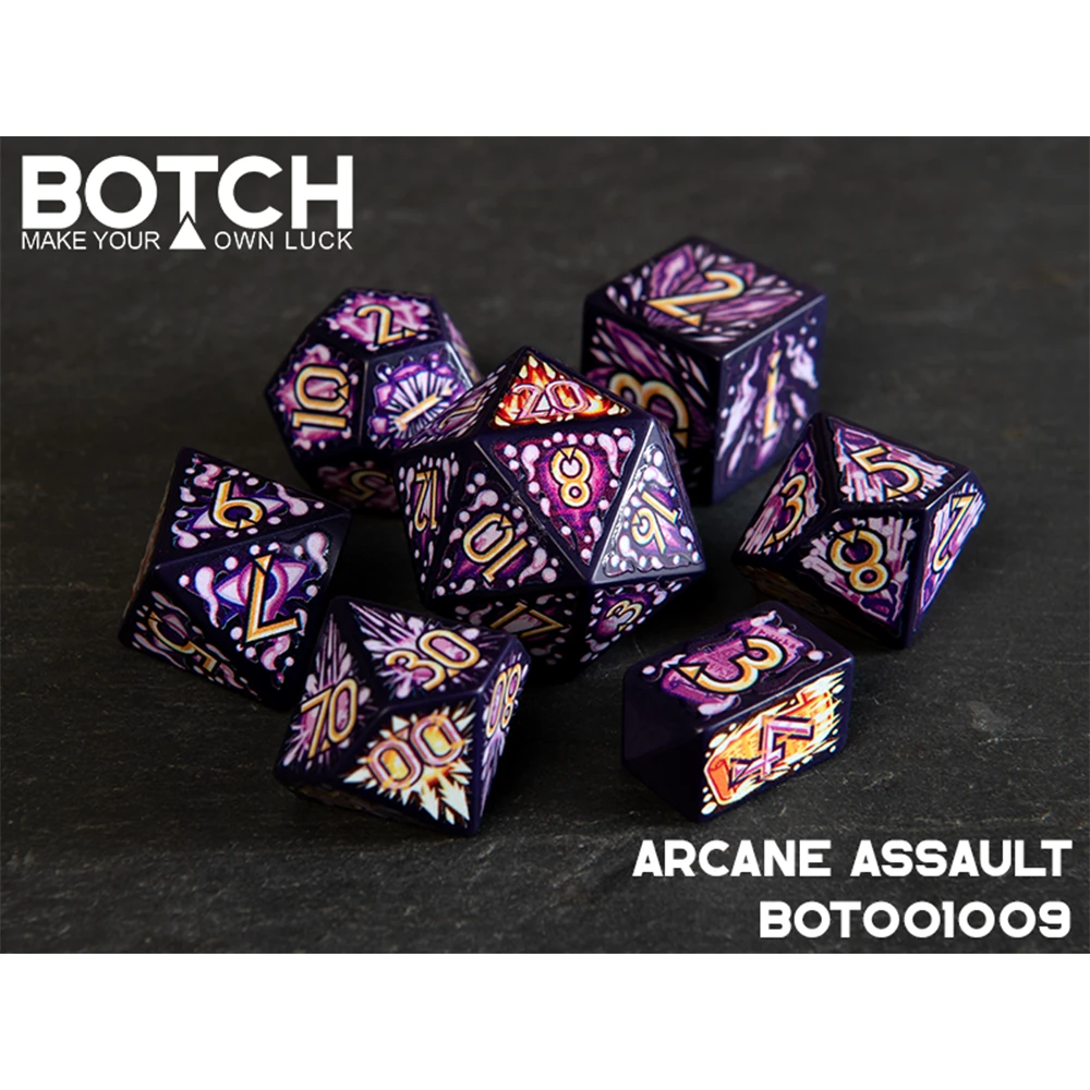 Botch Dice Set: Arcane Assault (7) (Preorder)