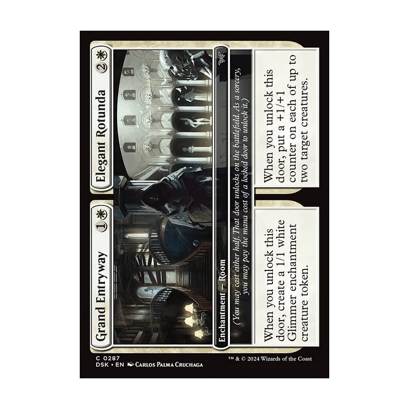 Grand Entryway // Elegant Rotunda (0287) - Duskmourn: House of Horror (Foil Near Mint)