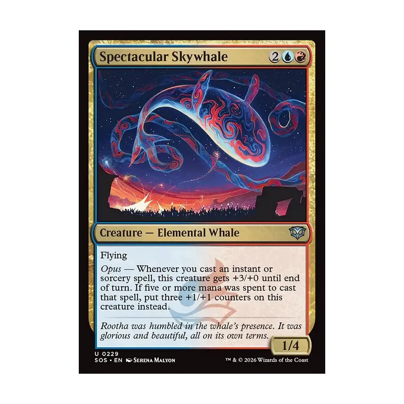 Spectacular Skywhale - Secrets of Strixhaven (Near Mint)