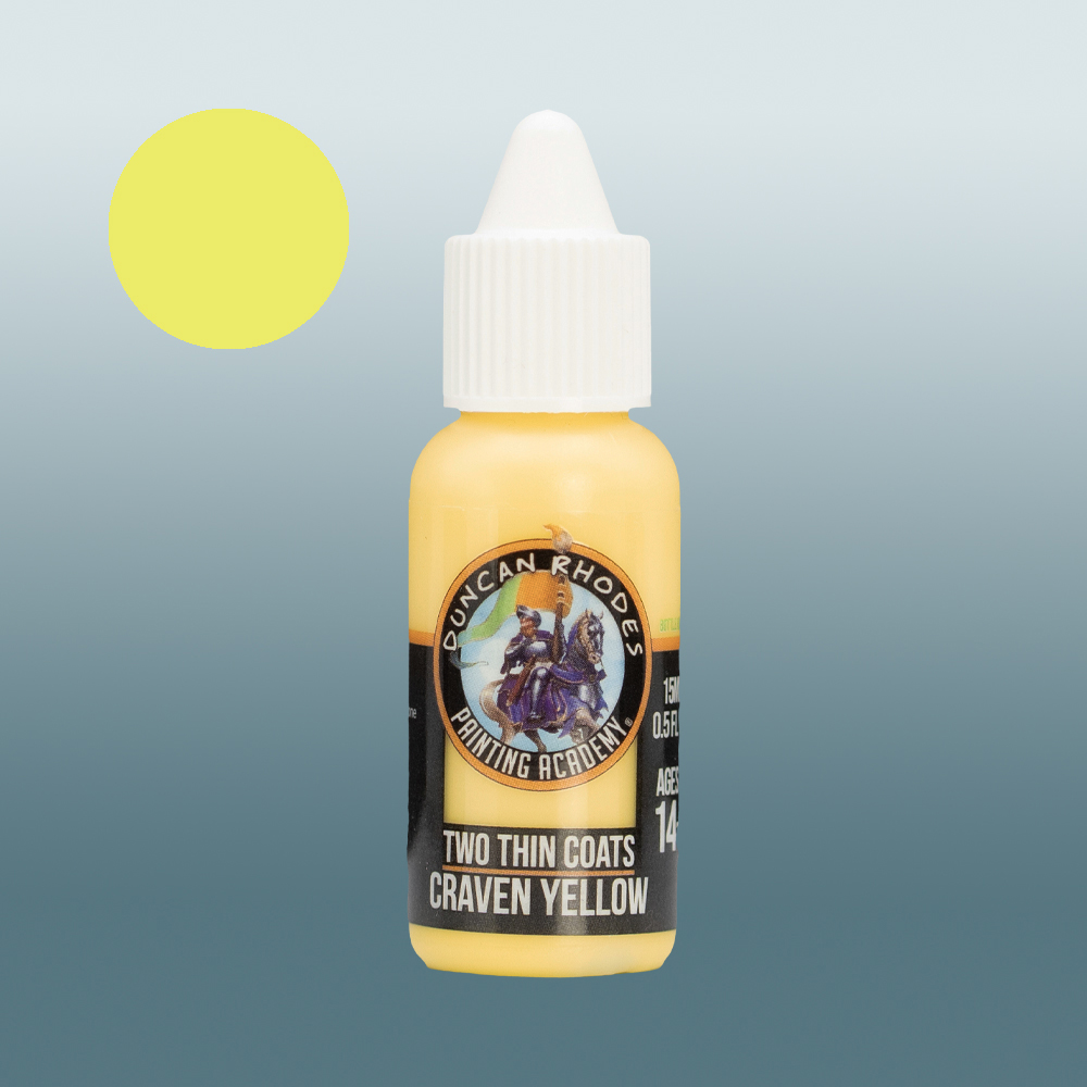 Two Thin Coats: Craven Yellow (15ml)
