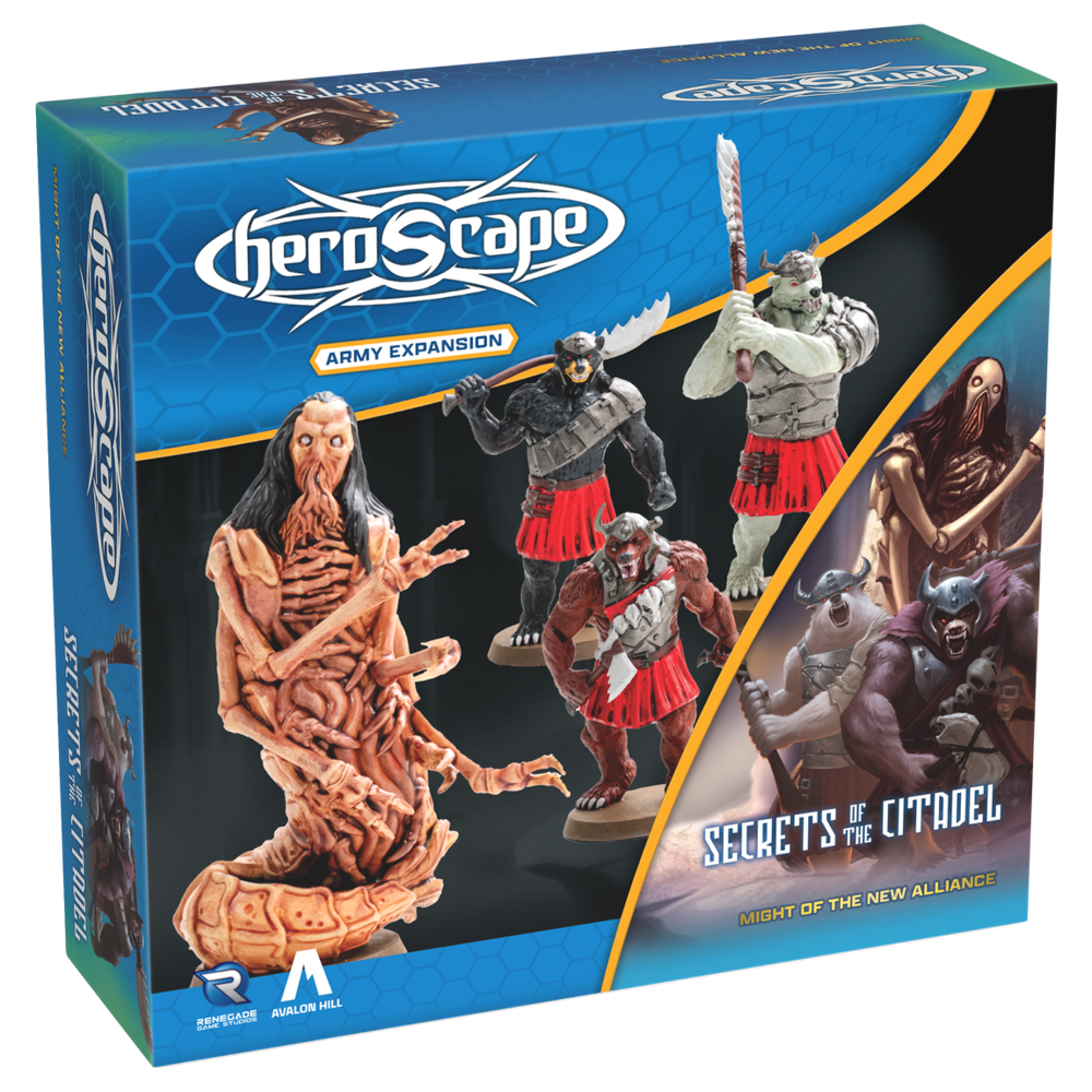 Heroscape: Might of the New Alliance Army Expansion (Unpainted) (Preorder)