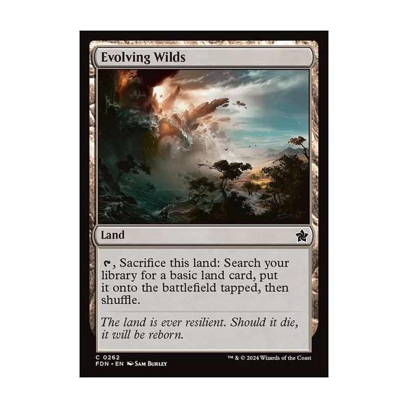 Evolving Wilds - Foundations (Near Mint)