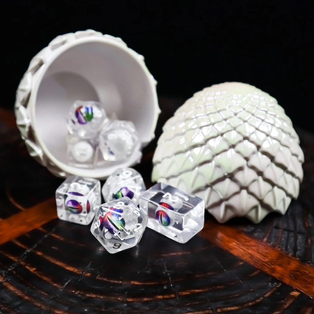 Dragon Eye Dice: Legendary Round Cut - Goddess (9)  (Clearance)