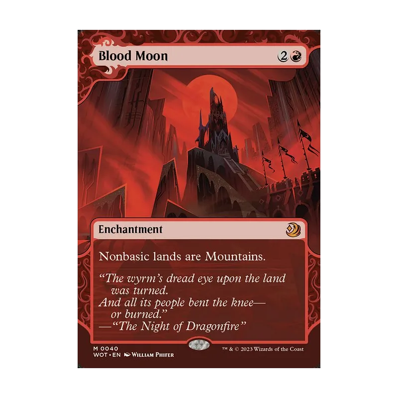 Blood Moon - Wilds of Eldraine: Enchanting Tales (Near Mint)