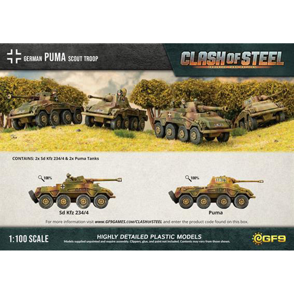Clash of Steel: German - Puma Scout Troop