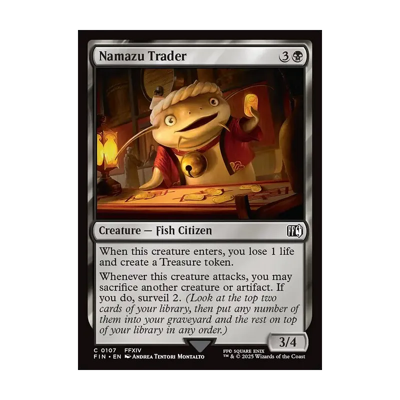 Namazu Trader - Final Fantasy (Near Mint)