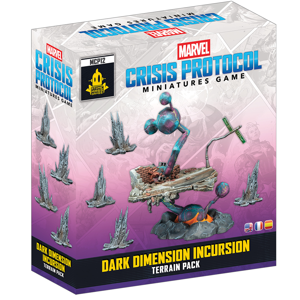 Marvel Crisis Protocol: Dark Dimension Incursion Terrain Pack (New Arrival)