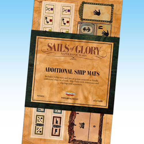 Sails of Glory: Additional Ship Mats