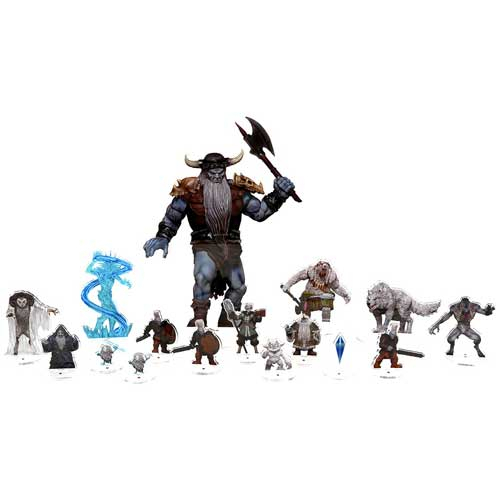 D&D Acrylic 2D Minis: Icewind Dale Set 2 - Frost Giant