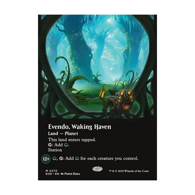 Evendo, Waking Haven (Borderless) - Edge of Eternities (Near Mint)