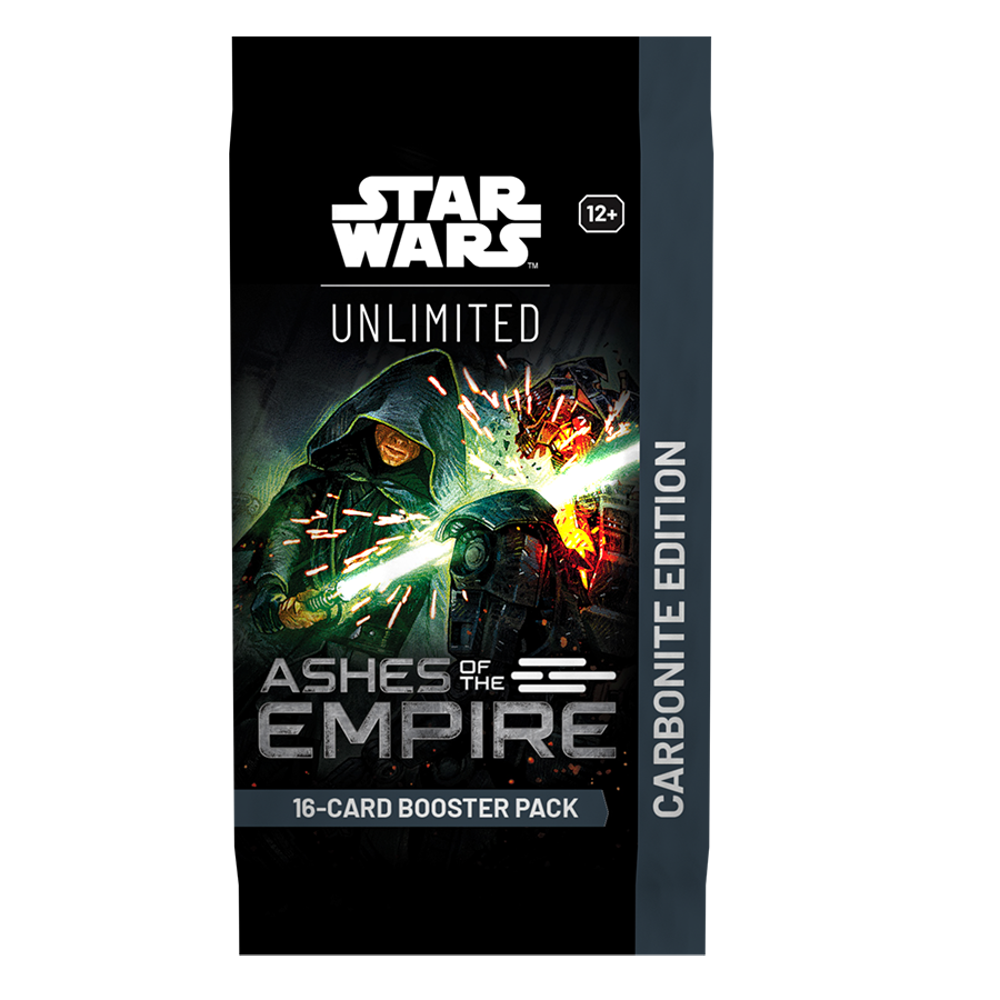 Star Wars Unlimited TCG: Ashes of the Empire - Carbonite Edition Booster Pack (New Arrival)