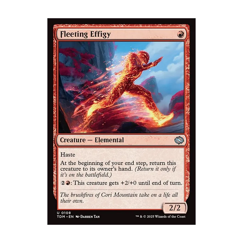 Fleeting Effigy - Tarkir: Dragonstorm (Near Mint)