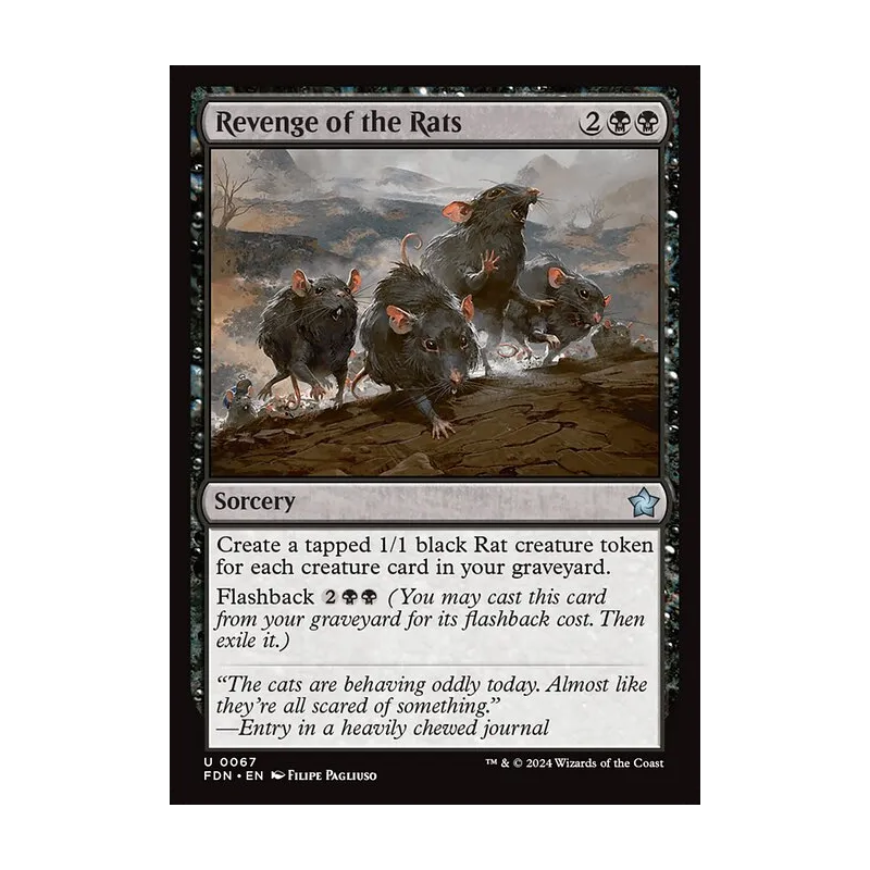 Revenge of the Rats - Foundations (Near Mint)