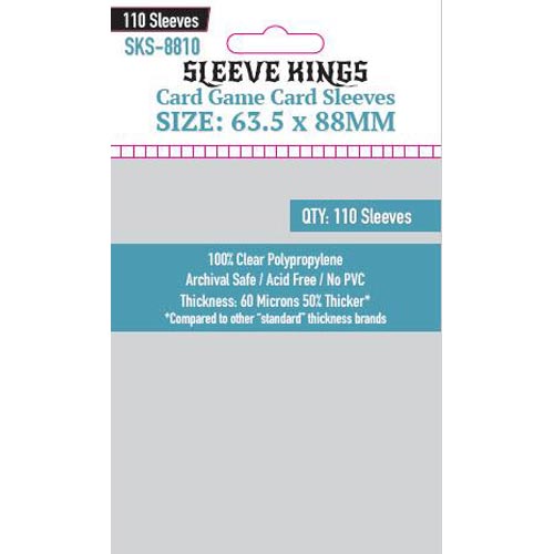 Sleeve Kings: Card Game Card Sleeves (63.5x88mm) (110)