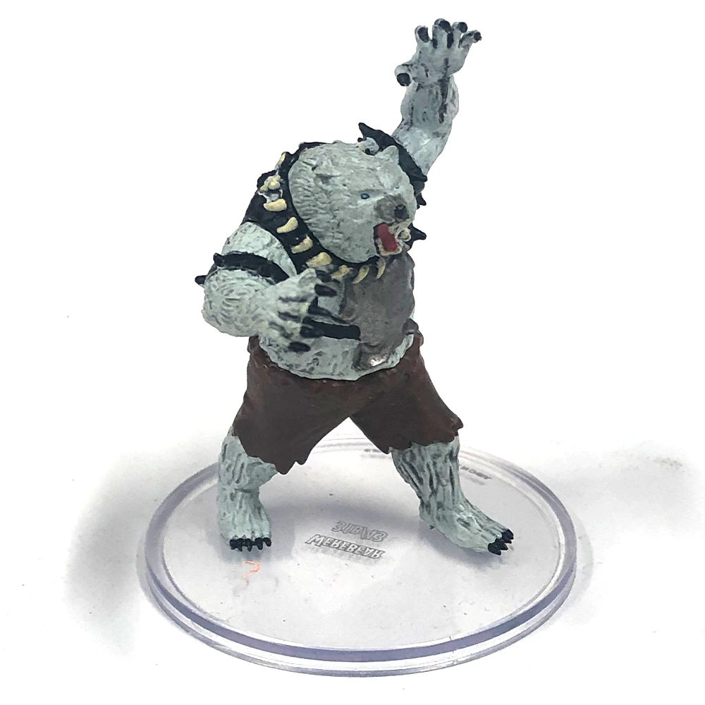 Monster Manual Collection 2 #31b Werebear (White) (U)