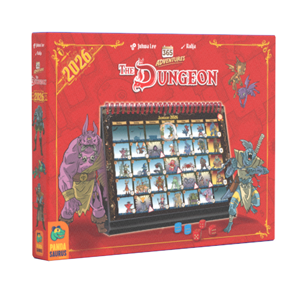 365 Adventures: The Dungeon (Solo 2026 Calendar Game)