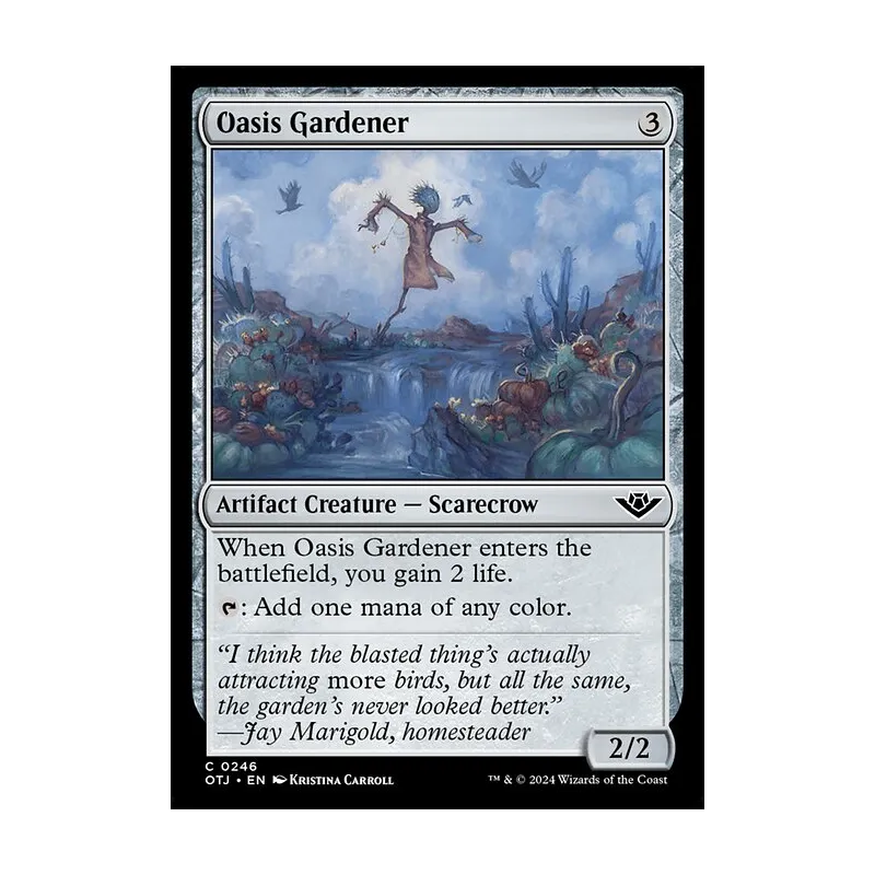 Oasis Gardener - Outlaws of Thunder Junction (Near Mint)