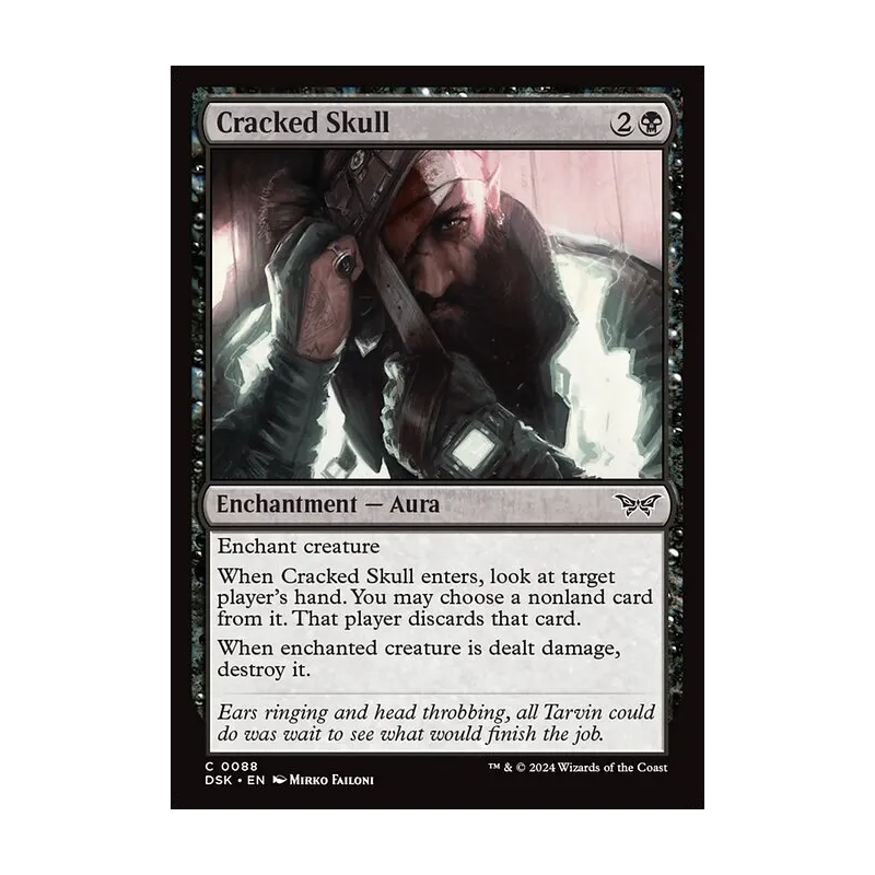 Cracked Skull - Duskmourn: House of Horror (Near Mint)