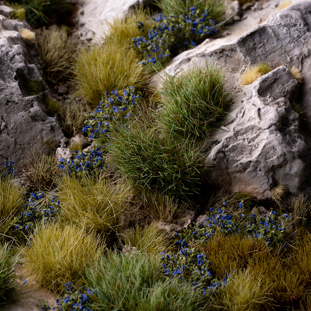 Gamers Grass Tufts: Blue Flowers - Wild 6mm