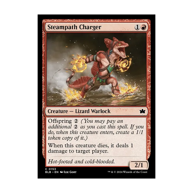 Steampath Charger - Bloomburrow (Near Mint)