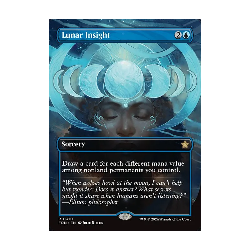 Lunar Insight (Borderless) - Foundations (Near Mint)