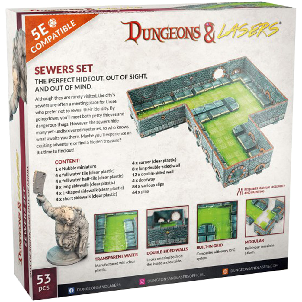 Dungeons & Lasers: Sewers Set