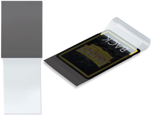 Dragon Shield Sleeves: Perfect Fit Sealable - Smoke (100)