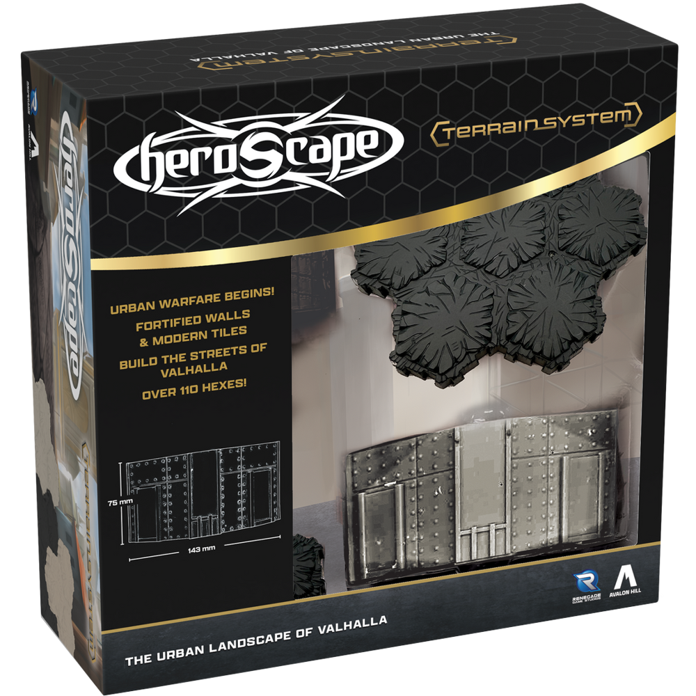 Heroscape: Terrain System - The Urban Landscape of Valhalla