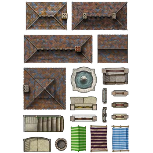Add-on Scenery for Battle Maps: Trimmings