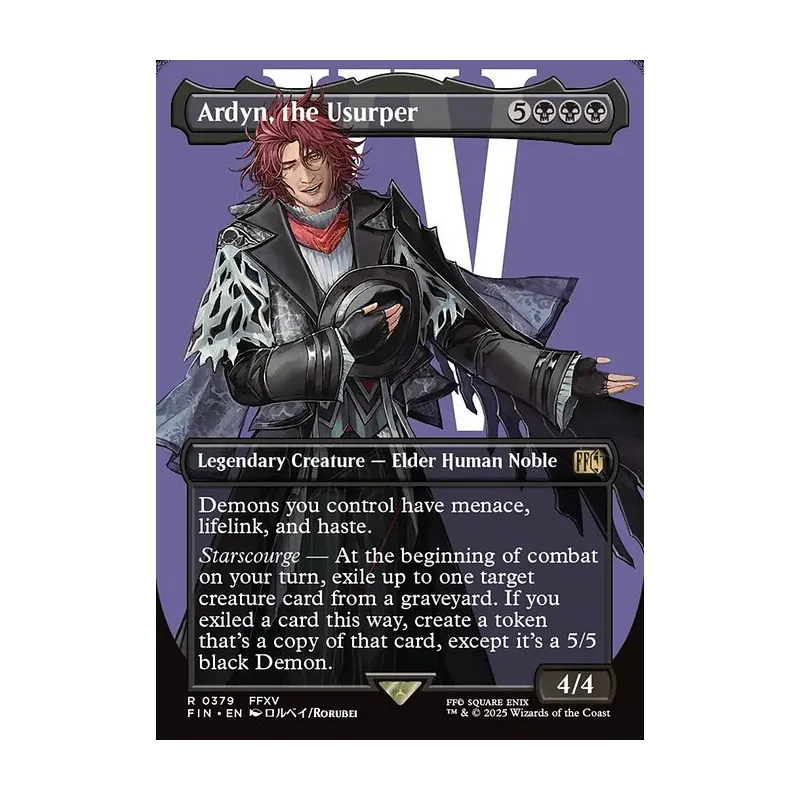 Ardyn, the Usurper (0379) (Borderless) - Final Fantasy (Near Mint)