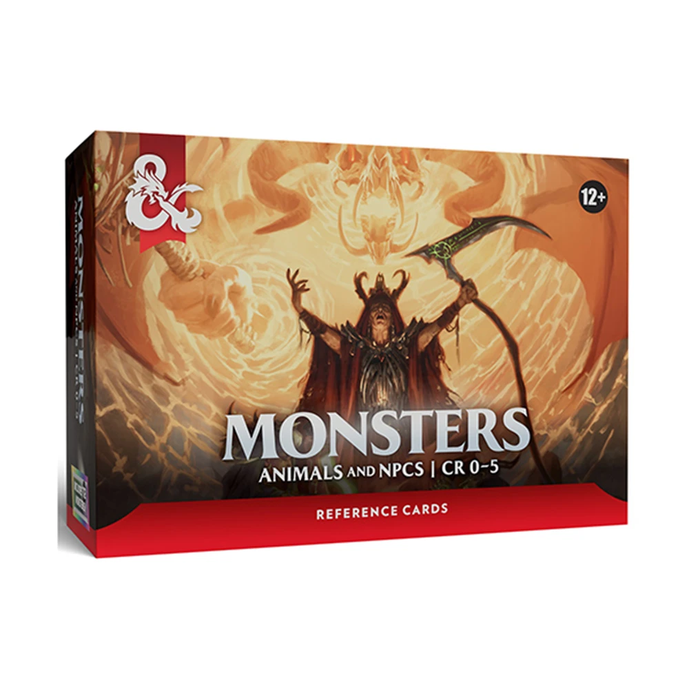 D&D 5E: Reference Cards - Trove Monsters - Animals & NPCs (Preorder)