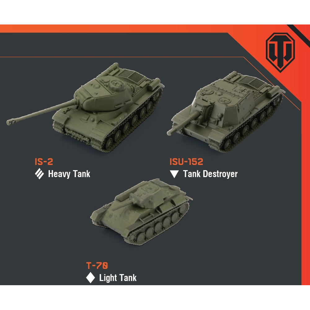 World of Tanks: U.S.S.R. Tank Platoon (T-70, IS-2, ISU-52)