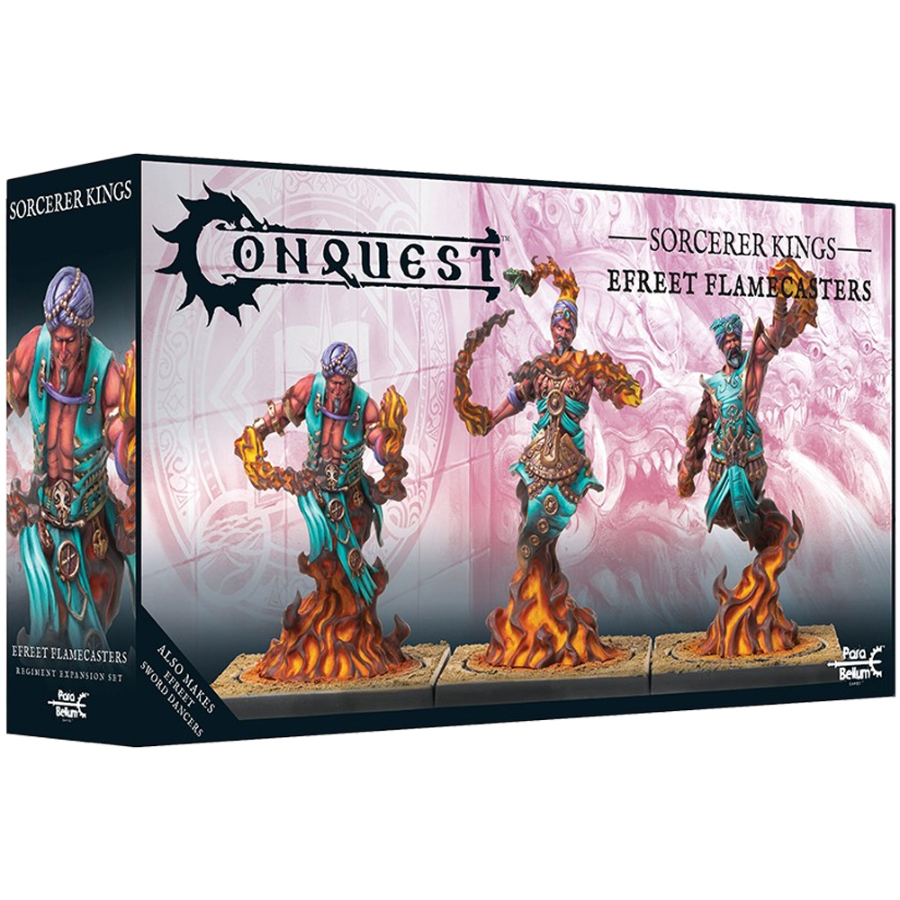 Conquest: Sorcerer Kings - Efreet Flamecasters (Dual Kit)