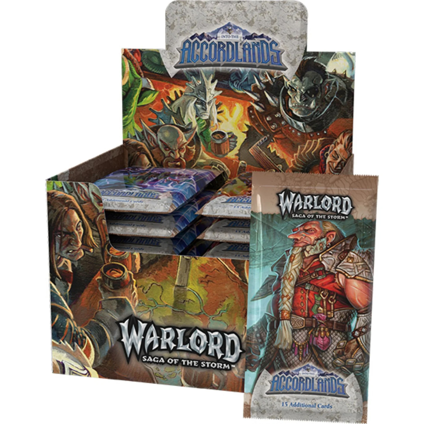 Warlord: Saga of the Storm CCG: Into the Accordlands - Booster Box (24)