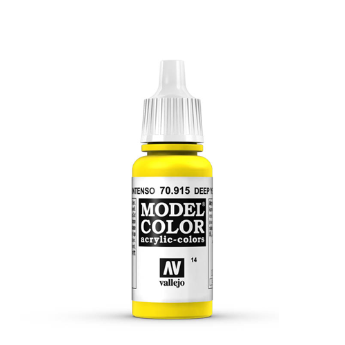 Vallejo Model Color Paint: Deep Yellow
