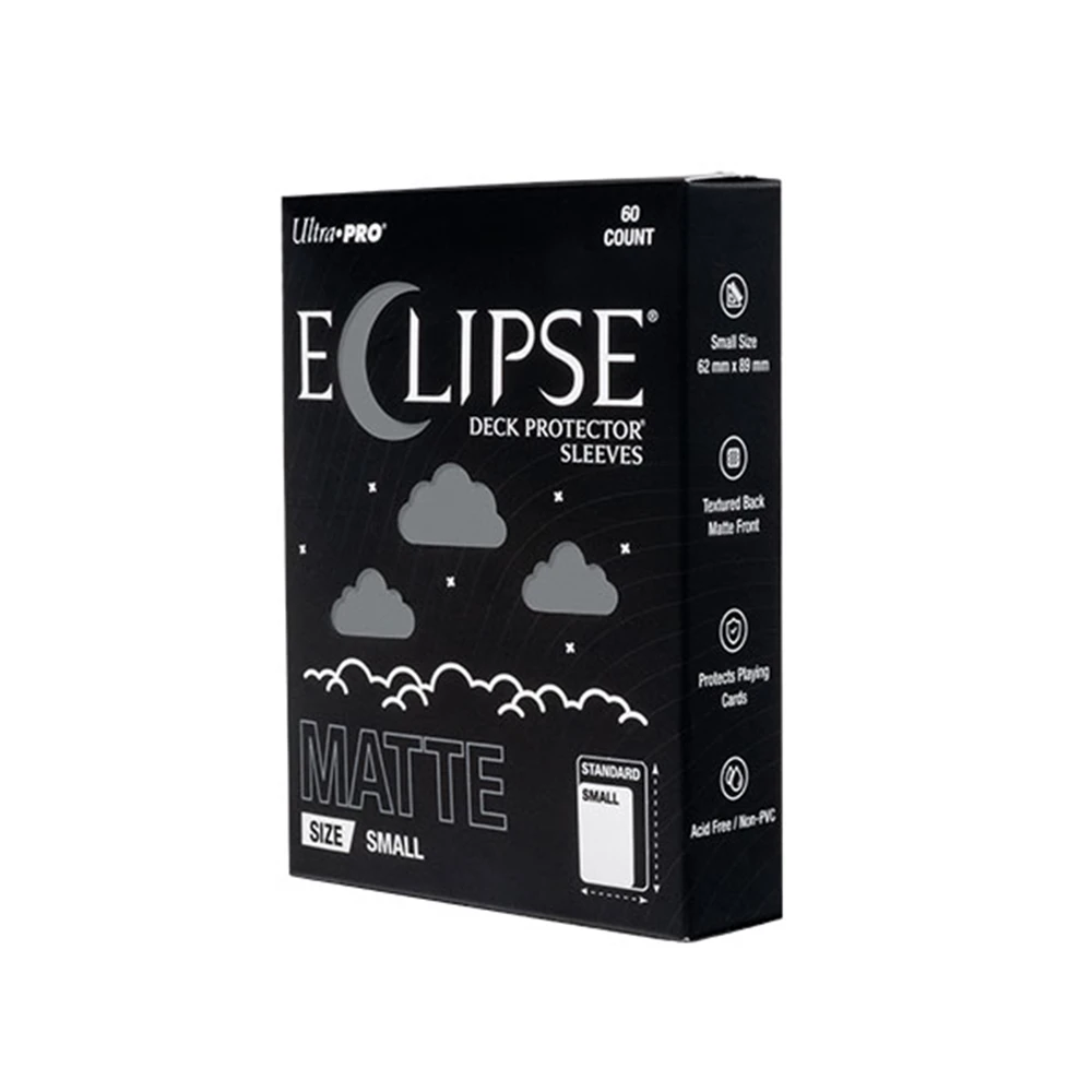 Deck Protector Small Sleeves: Eclipse Matte - Smoke Grey (60) (Preorder)