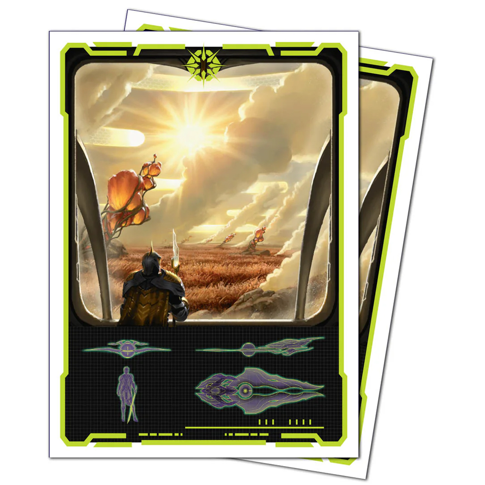 MtG Apex Sleeves: Edge of Eternities - Adagia, Windswept Bastion (105)