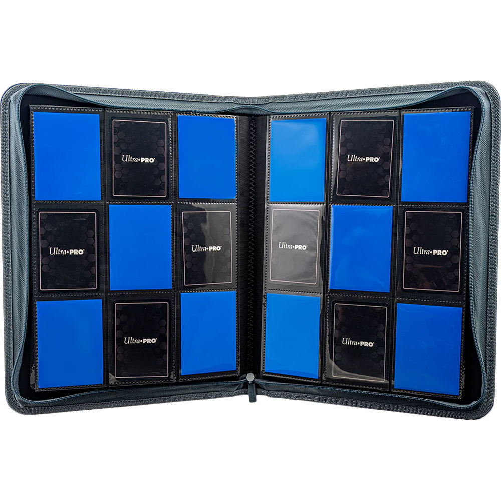 Vivid 9-Pocket Pro-Binder Deluxe: Blue (Last Chance)