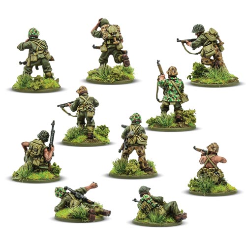 Bolt Action: US Marine Raiders Squad