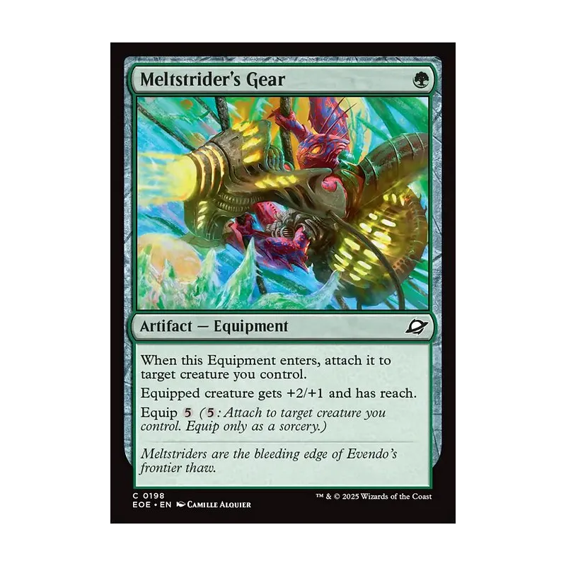 Meltstrider's Gear - Edge of Eternities (Near Mint)