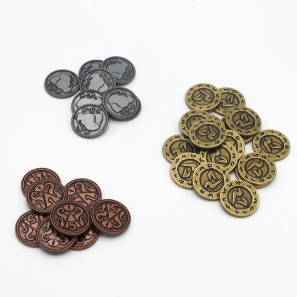 Cult of the Deep: Metal Coins (Preorder)