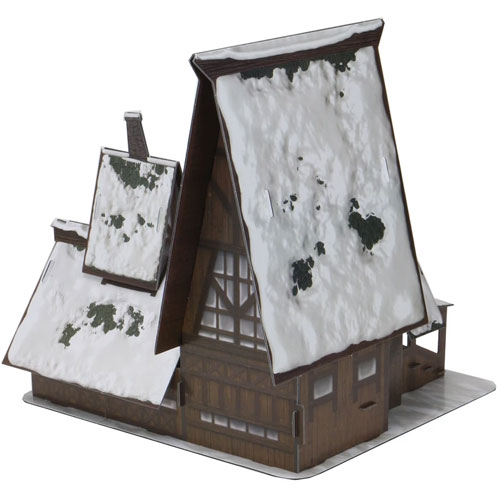 D&D Papercraft Set: Icewind Dale - The Lodge