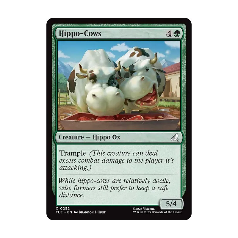 Hippo-Cows - Avatar: The Last Airbender Eternal (Near Mint)