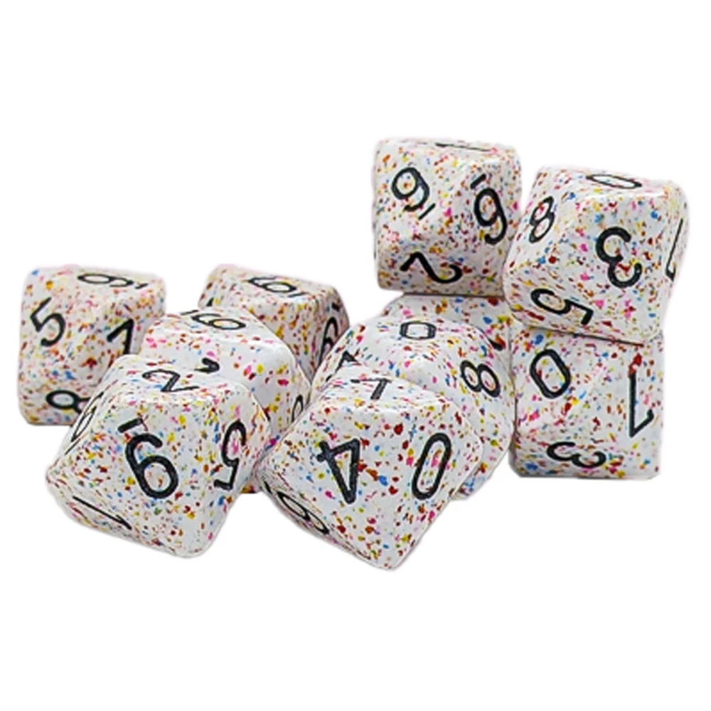 Chessex d10 Set: Speckled - Birthday (10) (Preorder)